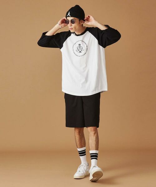 TAKEO KIKUCHI / タケオキクチ カットソー | 【Sサイズ～】アンドマーク7分袖ラグランTシャツ | 詳細19