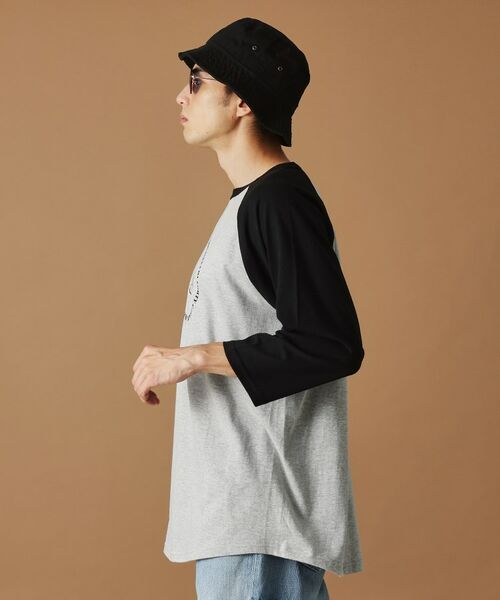 TAKEO KIKUCHI / タケオキクチ カットソー | 【Sサイズ～】アンドマーク7分袖ラグランTシャツ | 詳細3