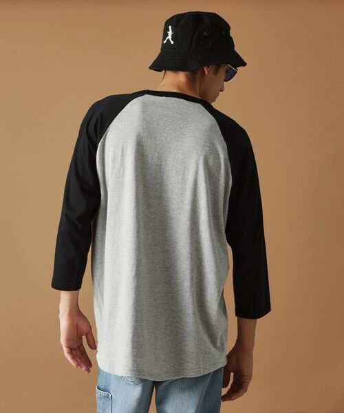 TAKEO KIKUCHI / タケオキクチ カットソー | 【Sサイズ～】アンドマーク7分袖ラグランTシャツ | 詳細4