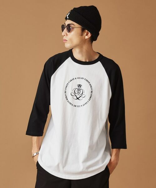 TAKEO KIKUCHI / タケオキクチ カットソー | 【Sサイズ～】アンドマーク7分袖ラグランTシャツ | 詳細9