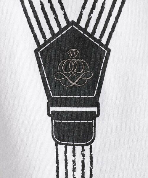 TAKEO KIKUCHI / タケオキクチ Tシャツ | サスペンダートロンプロイユ半袖Tシャツ | 詳細11