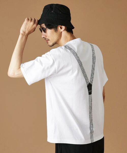 TAKEO KIKUCHI / タケオキクチ Tシャツ | サスペンダートロンプロイユ半袖Tシャツ | 詳細18