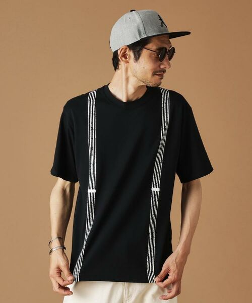 TAKEO KIKUCHI / タケオキクチ Tシャツ | サスペンダートロンプロイユ半袖Tシャツ | 詳細22
