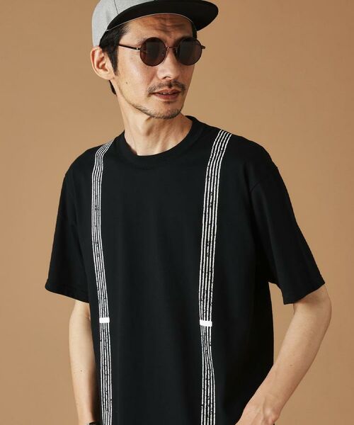 TAKEO KIKUCHI / タケオキクチ Tシャツ | サスペンダートロンプロイユ半袖Tシャツ | 詳細23