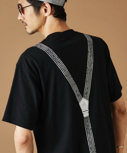 TAKEO KIKUCHI / タケオキクチ Tシャツ | サスペンダートロンプロイユ半袖Tシャツ | 詳細24