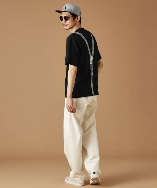 TAKEO KIKUCHI / タケオキクチ Tシャツ | サスペンダートロンプロイユ半袖Tシャツ | 詳細25