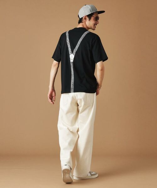 TAKEO KIKUCHI / タケオキクチ Tシャツ | サスペンダートロンプロイユ半袖Tシャツ | 詳細26