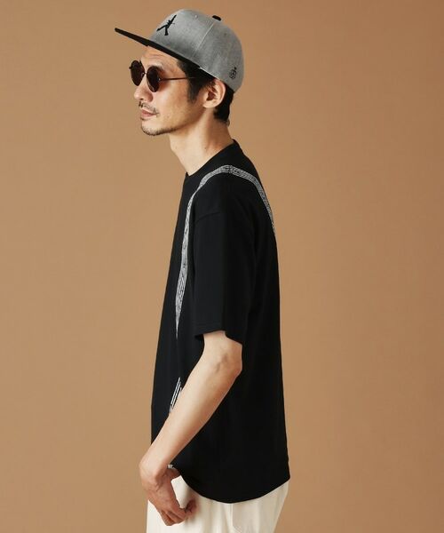 TAKEO KIKUCHI / タケオキクチ Tシャツ | サスペンダートロンプロイユ半袖Tシャツ | 詳細3