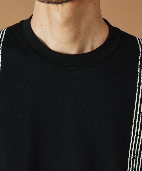 TAKEO KIKUCHI / タケオキクチ Tシャツ | サスペンダートロンプロイユ半袖Tシャツ | 詳細5