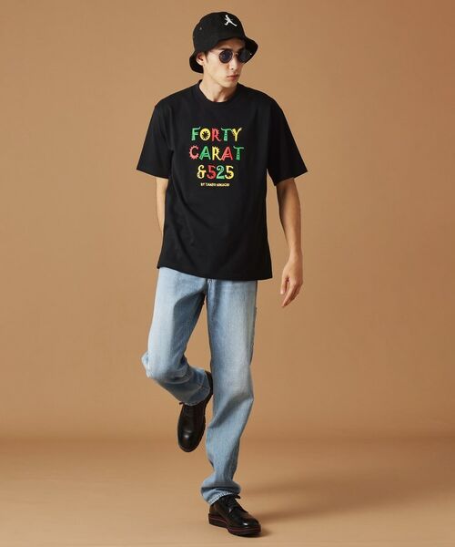 TAKEO KIKUCHI / タケオキクチ Tシャツ | 【Sサイズ~】レゲエ調プリント半袖Tシャツ | 詳細10