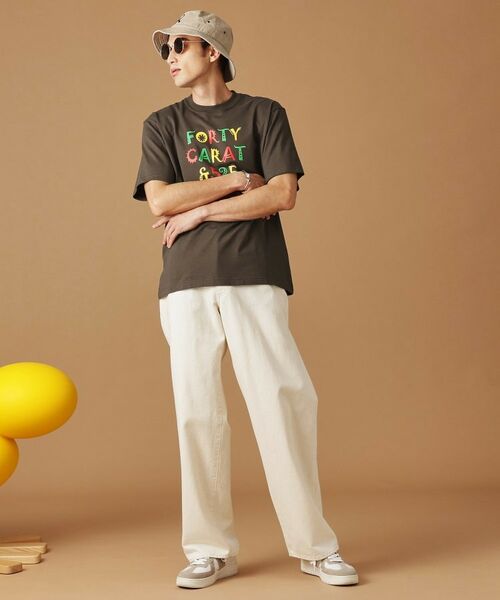 TAKEO KIKUCHI / タケオキクチ Tシャツ | 【Sサイズ~】レゲエ調プリント半袖Tシャツ | 詳細14