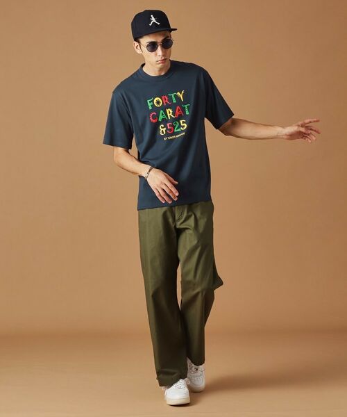 TAKEO KIKUCHI / タケオキクチ Tシャツ | 【Sサイズ~】レゲエ調プリント半袖Tシャツ | 詳細18