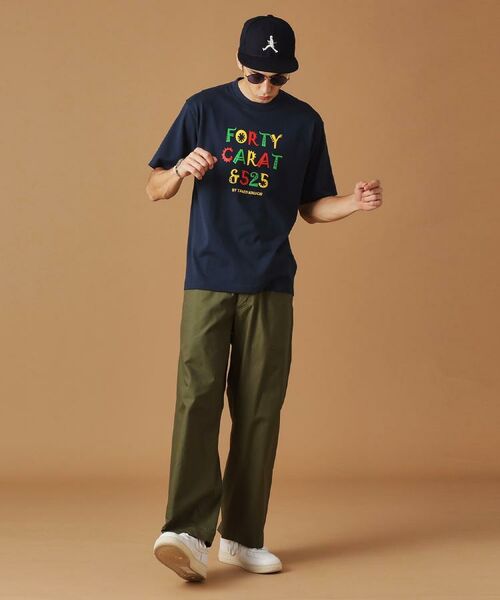 TAKEO KIKUCHI / タケオキクチ Tシャツ | 【Sサイズ~】レゲエ調プリント半袖Tシャツ | 詳細23