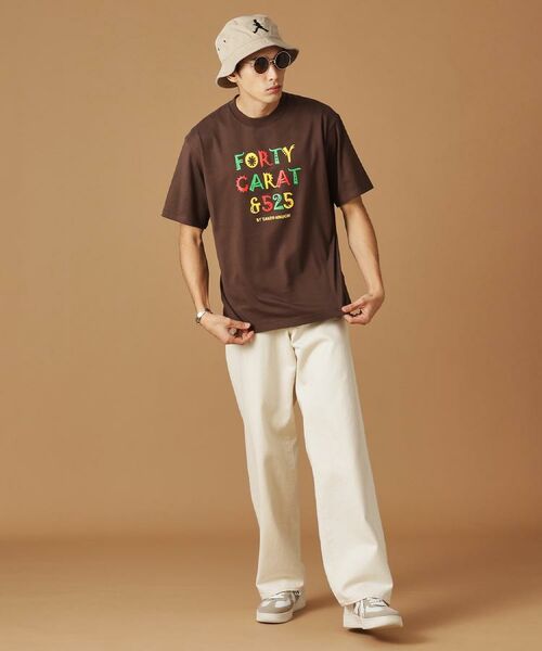 TAKEO KIKUCHI / タケオキクチ Tシャツ | 【Sサイズ~】レゲエ調プリント半袖Tシャツ | 詳細24