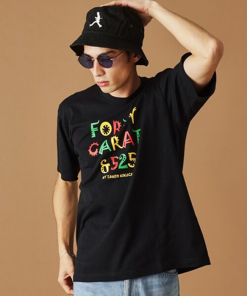 TAKEO KIKUCHI / タケオキクチ Tシャツ | 【Sサイズ~】レゲエ調プリント半袖Tシャツ | 詳細9