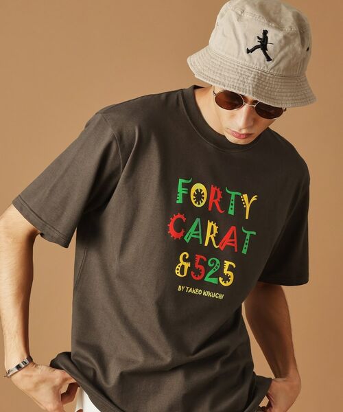 TAKEO KIKUCHI/タケオキクチ 【Sサイズ~】レゲエ調プリント半袖Tシャツ ブラウン(043) 01(S) TAKEO KIKUCHI/タケオキクチ 【Sサイズ~】レゲエ調プリント半袖Tシャツ ブラウン(043) 01(S)