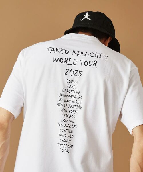 TAKEO KIKUCHI / タケオキクチ Tシャツ | 【Sサイズ~】40ct&525ワールドツアー半袖Tシャツ | 詳細12