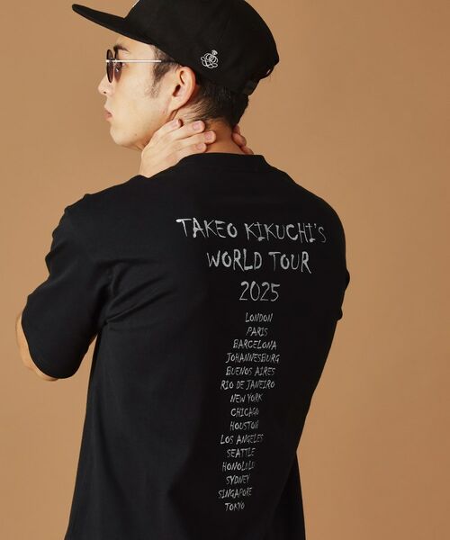 TAKEO KIKUCHI / タケオキクチ Tシャツ | 【Sサイズ~】40ct&525ワールドツアー半袖Tシャツ | 詳細15