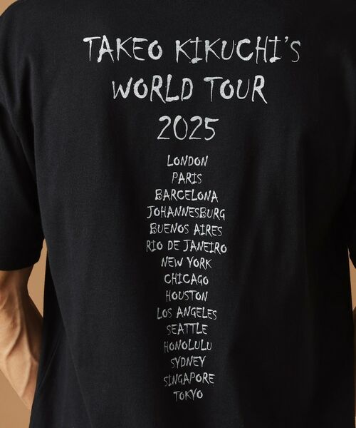 TAKEO KIKUCHI / タケオキクチ Tシャツ | 【Sサイズ~】40ct&525ワールドツアー半袖Tシャツ | 詳細8