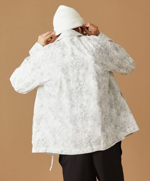 TAKEO KIKUCHI / タケオキクチ レザーブルゾン・ジャケット | 【Sサイズ～】ビリケンプリントシャツ地コーチジャケット | 詳細13