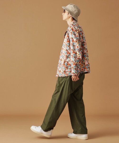 TAKEO KIKUCHI / タケオキクチ レザーブルゾン・ジャケット | 【Sサイズ～】ビリケンプリントシャツ地コーチジャケット | 詳細23