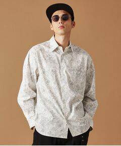 TAKEO KIKUCHI / タケオキクチ シャツ・ブラウス | 【Sサイズ～】ビリケンプリント 長袖シャツ