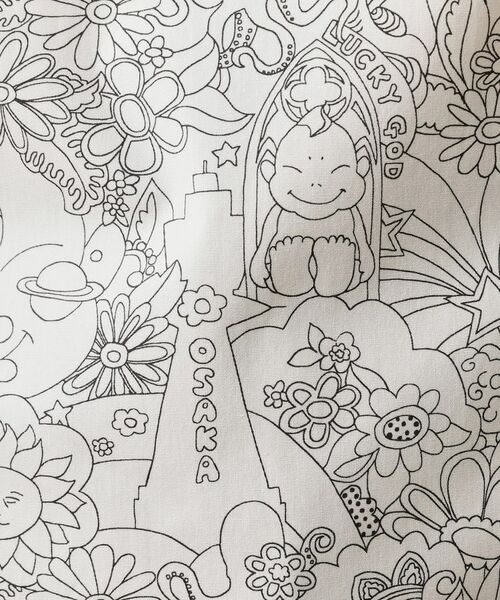 TAKEO KIKUCHI / タケオキクチ シャツ・ブラウス | 【Sサイズ～】ビリケンプリント 長袖シャツ | 詳細13