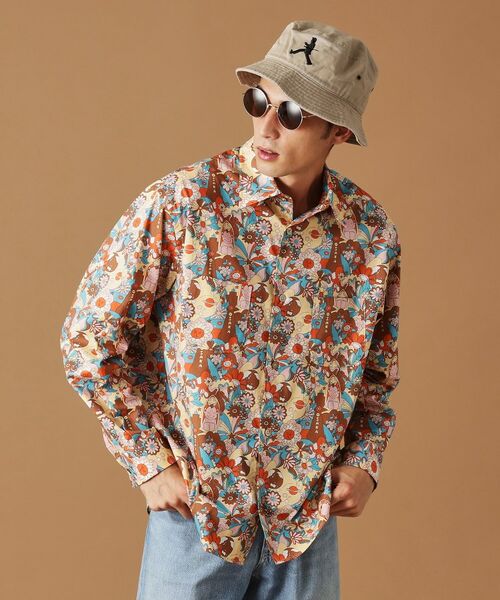 TAKEO KIKUCHI / タケオキクチ シャツ・ブラウス | 【Sサイズ～】ビリケンプリント 長袖シャツ | 詳細14