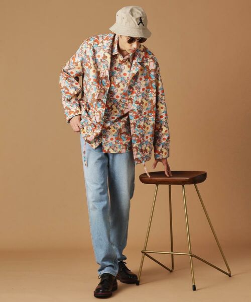 TAKEO KIKUCHI / タケオキクチ シャツ・ブラウス | 【Sサイズ～】ビリケンプリント 長袖シャツ | 詳細19