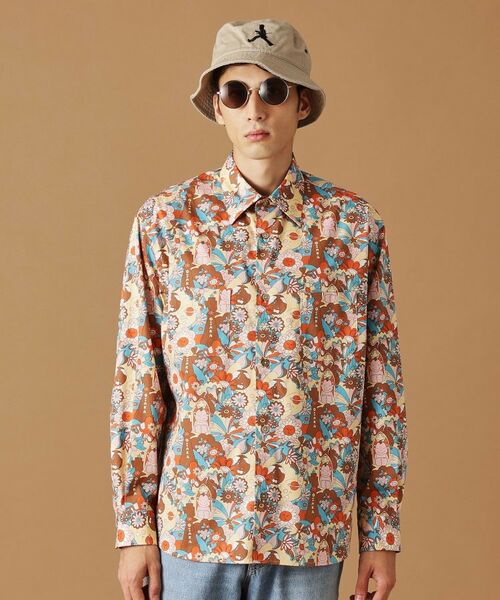 TAKEO KIKUCHI / タケオキクチ シャツ・ブラウス | 【Sサイズ～】ビリケンプリント 長袖シャツ | 詳細2