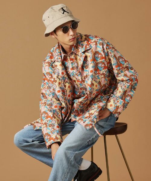 TAKEO KIKUCHI / タケオキクチ シャツ・ブラウス | 【Sサイズ～】ビリケンプリント 長袖シャツ | 詳細22