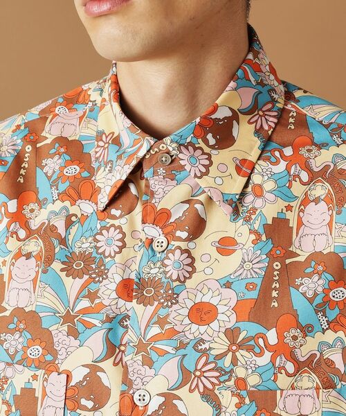 TAKEO KIKUCHI / タケオキクチ シャツ・ブラウス | 【Sサイズ～】ビリケンプリント 長袖シャツ | 詳細5