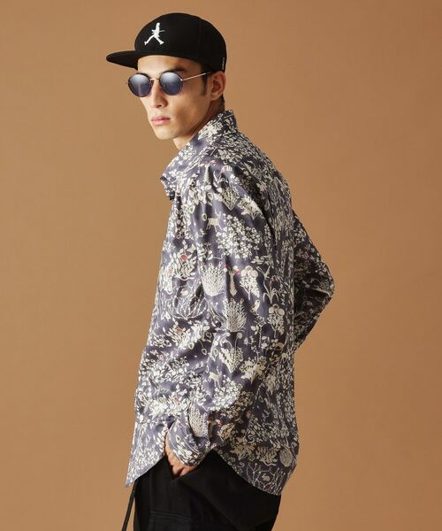 TAKEO KIKUCHI / タケオキクチ シャツ・ブラウス | 【Sサイズ～】フラワープリントシャツ | 詳細10