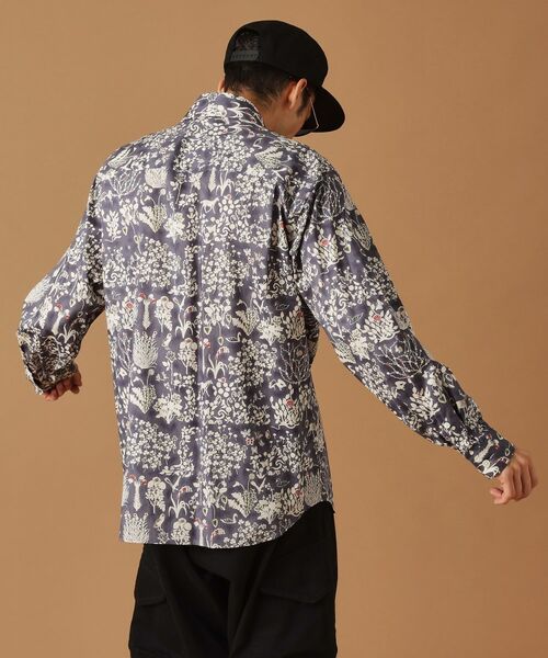 TAKEO KIKUCHI / タケオキクチ シャツ・ブラウス | 【Sサイズ～】フラワープリントシャツ | 詳細11