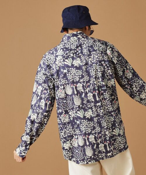 TAKEO KIKUCHI / タケオキクチ シャツ・ブラウス | 【Sサイズ～】フラワープリントシャツ | 詳細15