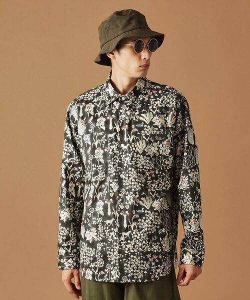 TAKEO KIKUCHI / タケオキクチ シャツ・ブラウス | 【Sサイズ～】フラワープリントシャツ | 詳細2