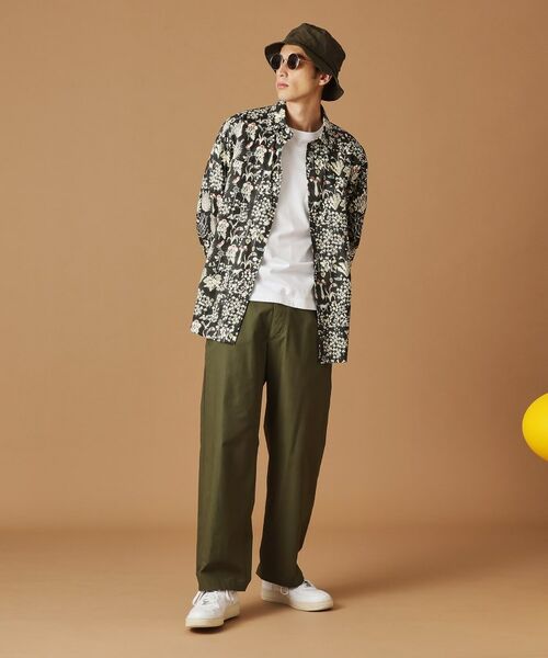 TAKEO KIKUCHI / タケオキクチ シャツ・ブラウス | 【Sサイズ～】フラワープリントシャツ | 詳細20