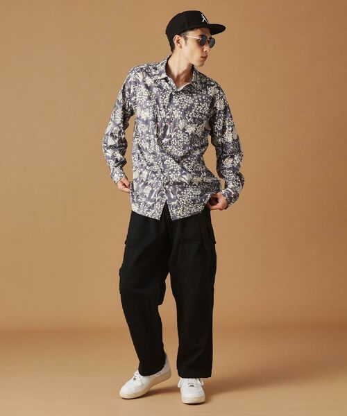 TAKEO KIKUCHI / タケオキクチ シャツ・ブラウス | 【Sサイズ～】フラワープリントシャツ | 詳細28