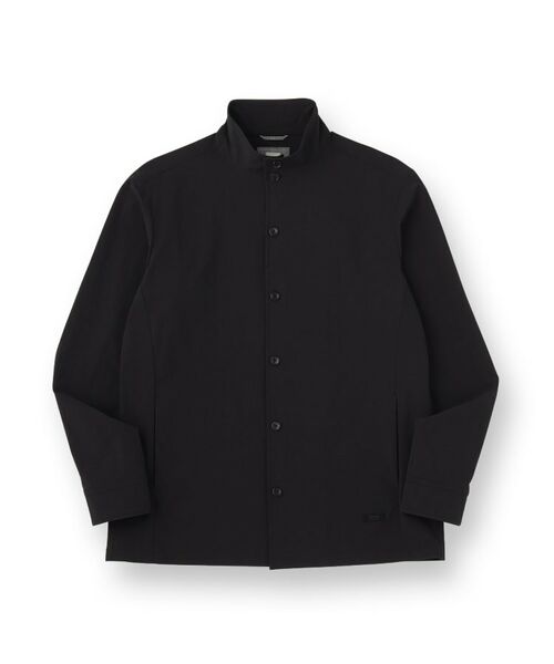 TAKEO KIKUCHI / タケオキクチ レザーブルゾン・ジャケット | 【3D ナイロン ストレッチ】スタンドカラー シャツブルゾン | 詳細1