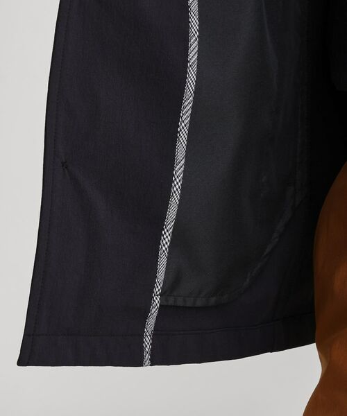 TAKEO KIKUCHI / タケオキクチ レザーブルゾン・ジャケット | 【3D ナイロン ストレッチ】スタンドカラー シャツブルゾン | 詳細26