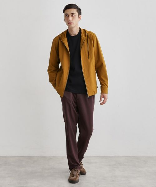 TAKEO KIKUCHI / タケオキクチ レザーブルゾン・ジャケット | 【3D ナイロン ストレッチ】ジップアップ フードブルゾン | 詳細22