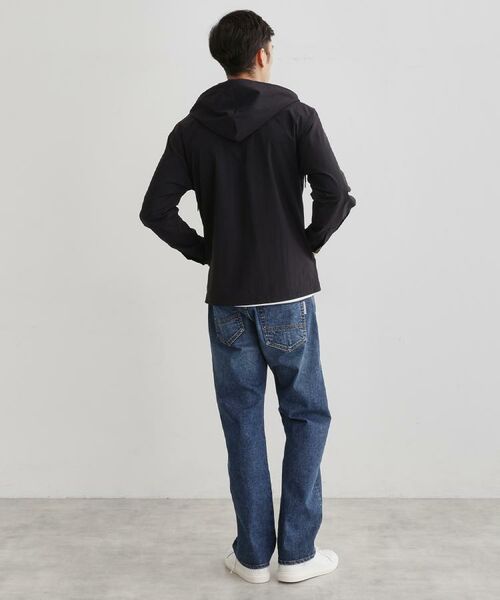 TAKEO KIKUCHI / タケオキクチ レザーブルゾン・ジャケット | 【3D ナイロン ストレッチ】ジップアップ フードブルゾン | 詳細29