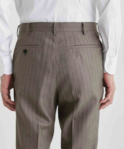 TAKEO KIKUCHI / タケオキクチ セットアップ | シャークスキン ストライプ スーツ | 詳細15