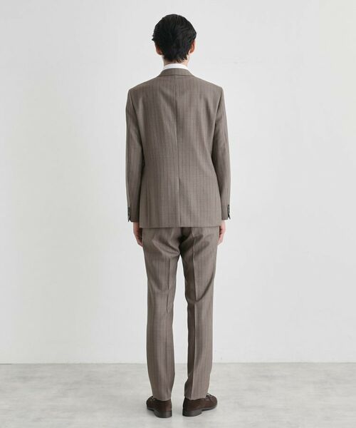 TAKEO KIKUCHI / タケオキクチ セットアップ | シャークスキン ストライプ スーツ | 詳細5