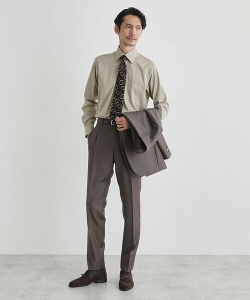 TAKEO KIKUCHI / タケオキクチ シャツ・ブラウス | ストレッチ ワイドカラー シャツ | 詳細17