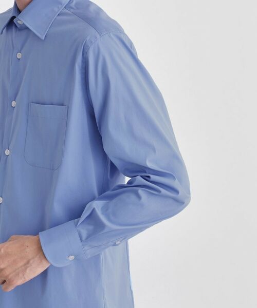 TAKEO KIKUCHI / タケオキクチ シャツ・ブラウス | ストレッチ ワイドカラー シャツ | 詳細6