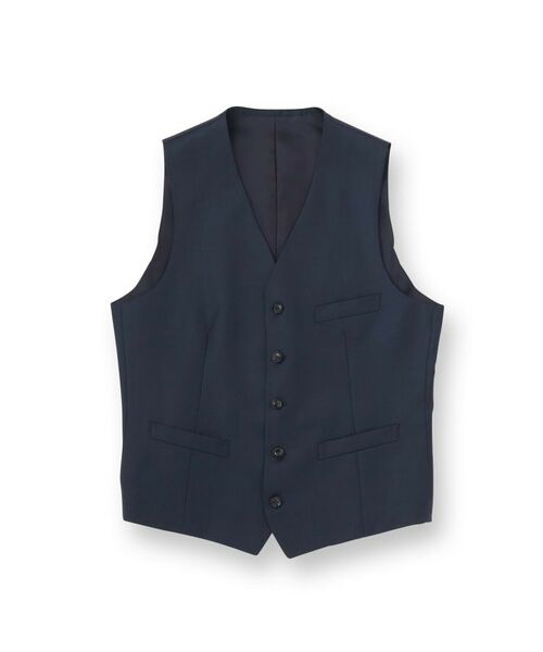 TAKEO KIKUCHI / タケオキクチ ベスト | ドーメル サージ ベスト | 詳細1