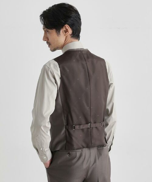 TAKEO KIKUCHI / タケオキクチ ベスト | ドーメル サージ ベスト | 詳細12