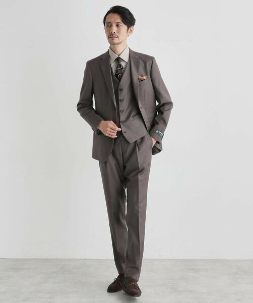 TAKEO KIKUCHI / タケオキクチ ベスト | ドーメル サージ ベスト | 詳細14