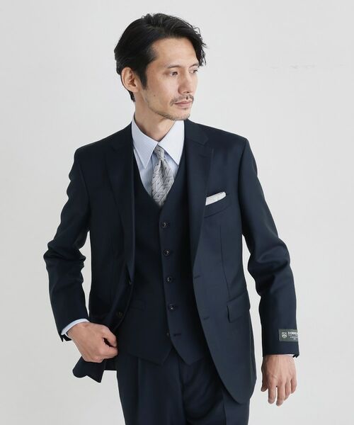 TAKEO KIKUCHI / タケオキクチ ベスト | ドーメル サージ ベスト | 詳細16